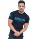 SA213 - Alphalete Men's Fitness Bodybuilding Slim Short Sleeve Tshirt